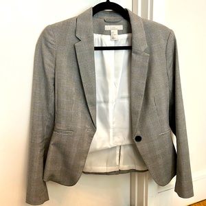 H&M straight cut blazer